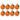 Orange Polymer Clay Charms – Pack of 8 | Mini Fruit Charms