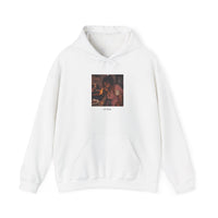 Cozy Candlelight Vintage Art Hoodie — Warm Romantic Graphic Sweatshirt