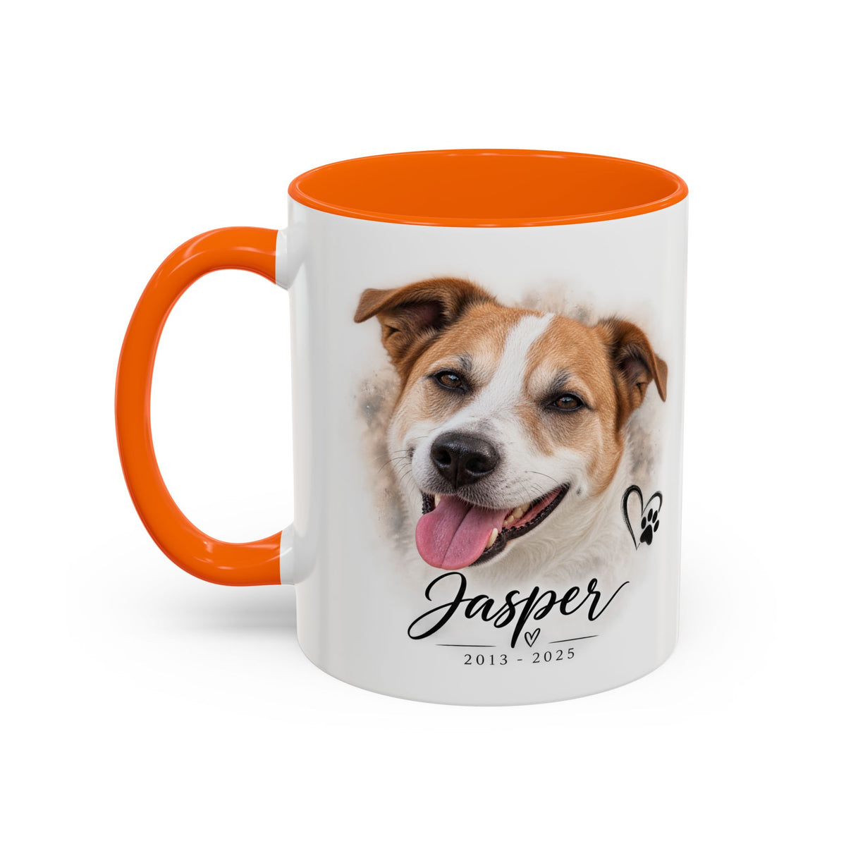 Personalized Pet Memorial Coffee Mug — Custom Dog Photo & Name (11/15oz)