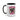 Cute Pit Bull Coffee Mug — "Pit Girl" Floral Accent Ceramic Mug (11/15oz)