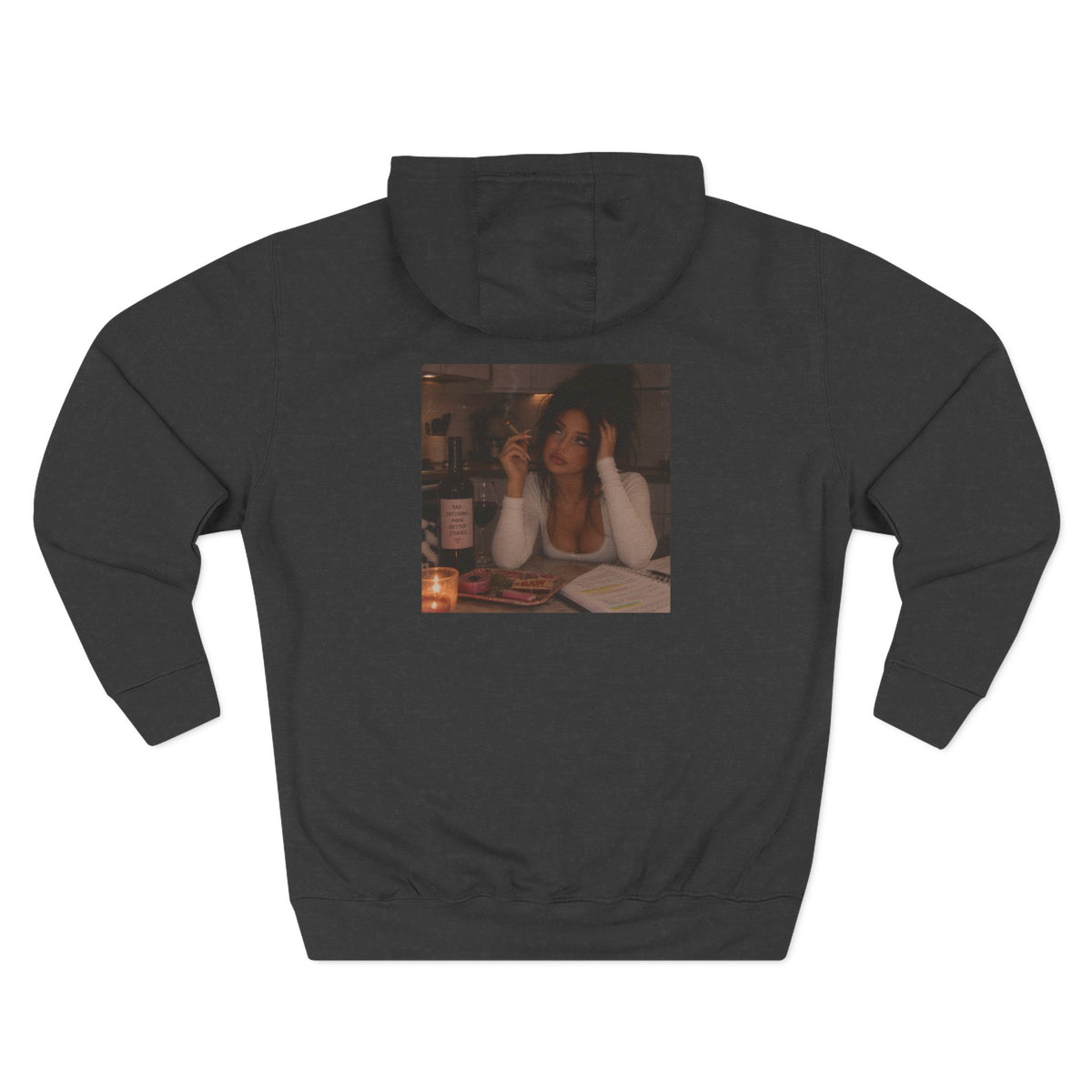 Stay High Graphic Hoodie | Unisex Front & Back Print Sweatshirt