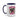 Cute Pit Bull Coffee Mug — "Pit Girl" Floral Accent Ceramic Mug (11/15oz)