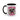 Cute Pit Bull Coffee Mug — "Pit Girl" Floral Accent Ceramic Mug (11/15oz)