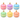 Pastel Macaron Charms – 6 Pack