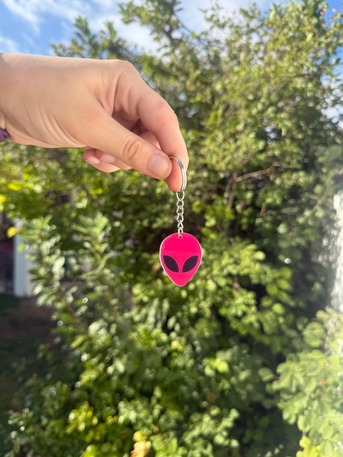 Handmade Alien Keychain – Choose Your Color