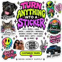 Turn Anything Into a Sticker - Custom Sticker