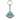 Alien Cat UFO Keychain