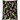 Psychedelic Neon Mushroom Velveteen Plush Blanket — Rainbow Moon Cozy Throw