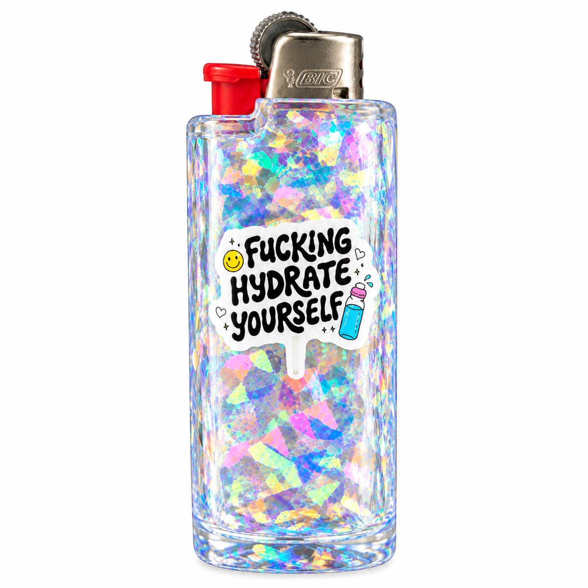 Fucking Hydrate Yourself – Handmade Resin Lighter Case