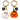 Ghost & Pumpkin Bestie Keychains